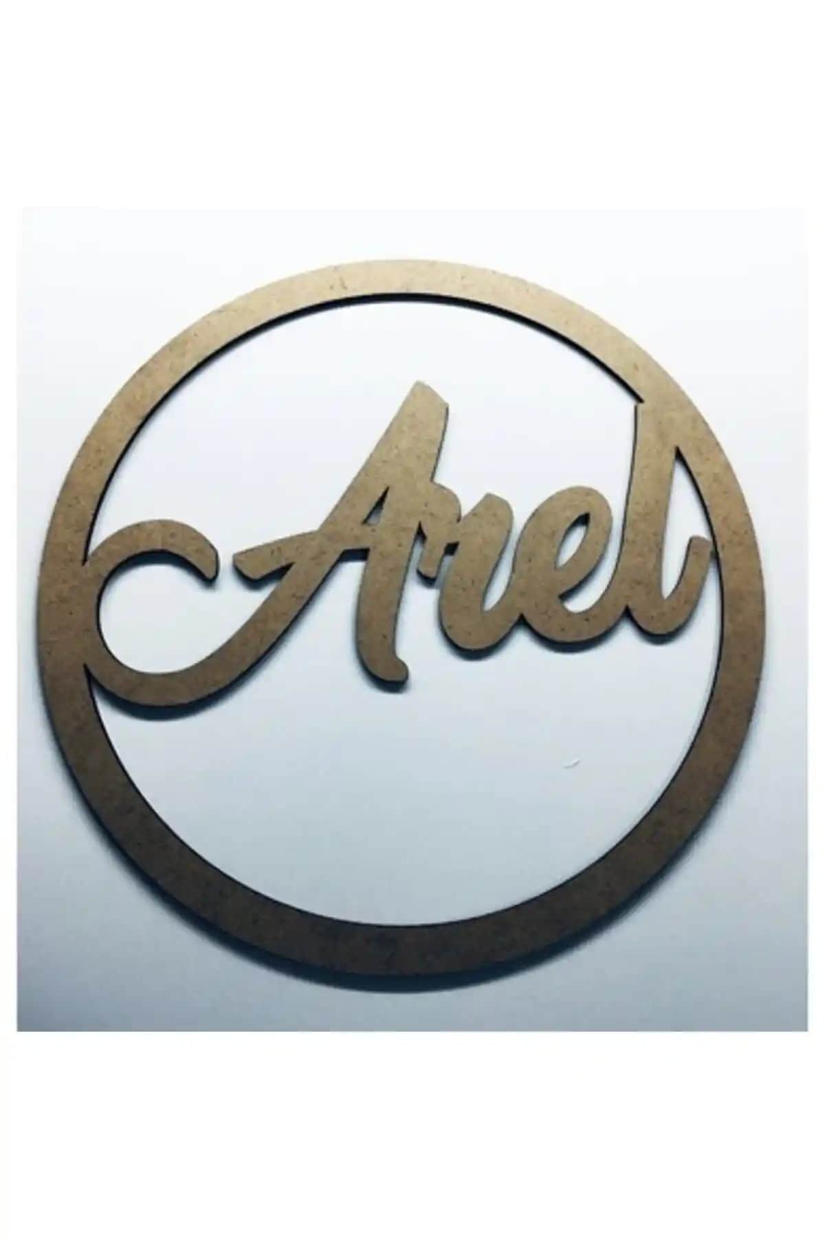 Genel Markalar Esse Tasarım Kapı Süsü: Modern ve Doğal Ahşap Dekoratif Aksesuar