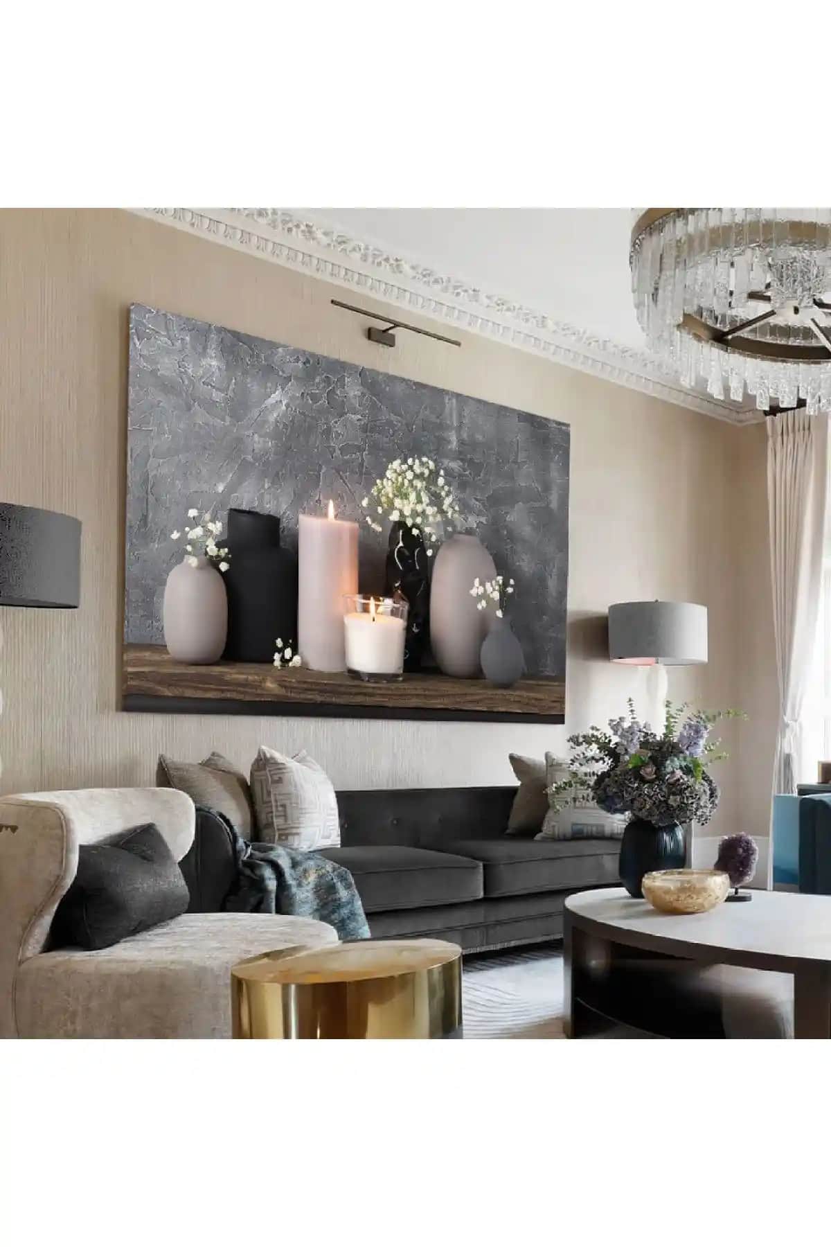 Hediye Aksesuarım ve Trade Ays Mum Tablosu Karşılaştırması Modern Dekorasyon İçin Uygun Seçenekler