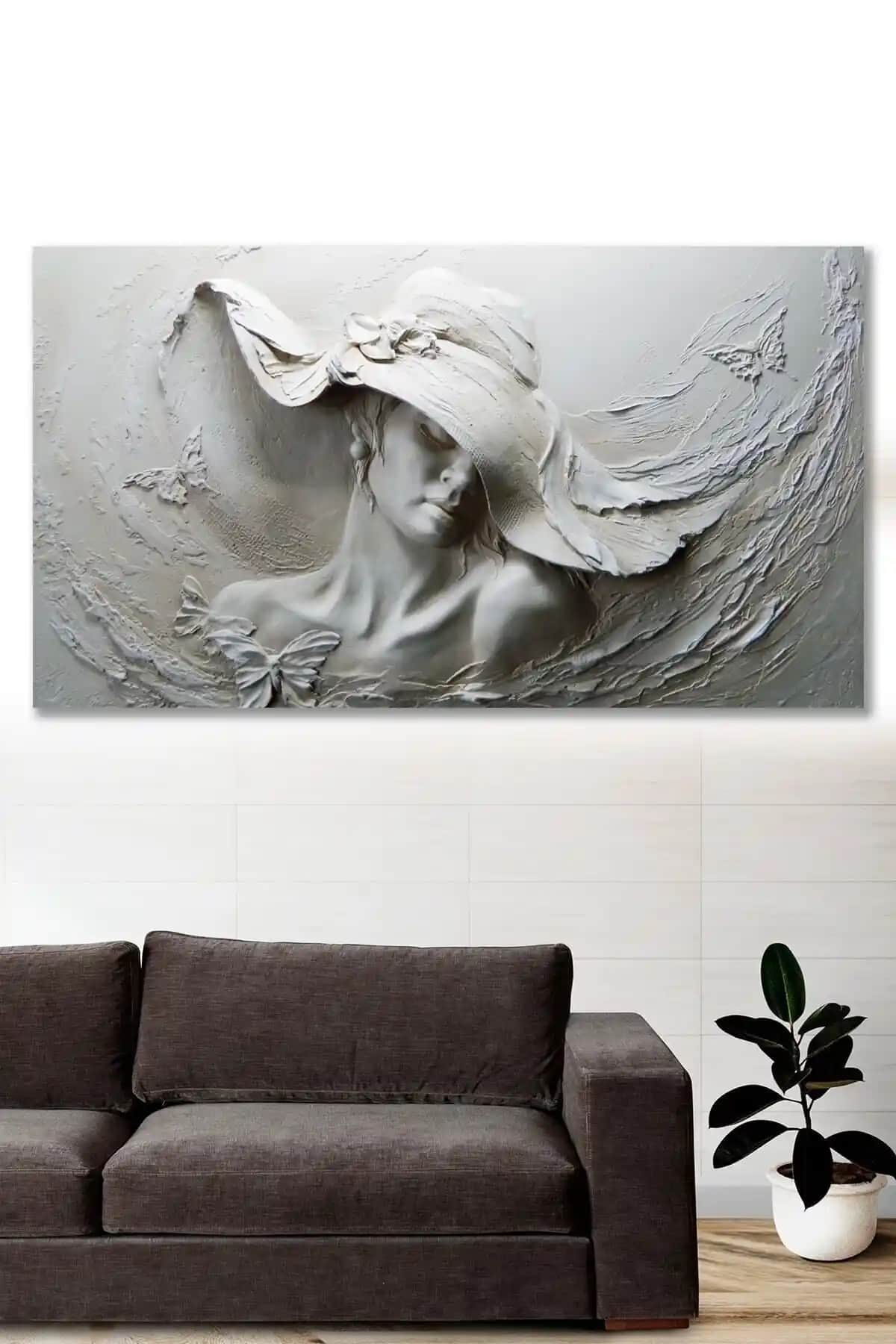 Hediyeler Kapında 70x100 cm Modern Kanvas Duvar Tablo Dekorasyonu