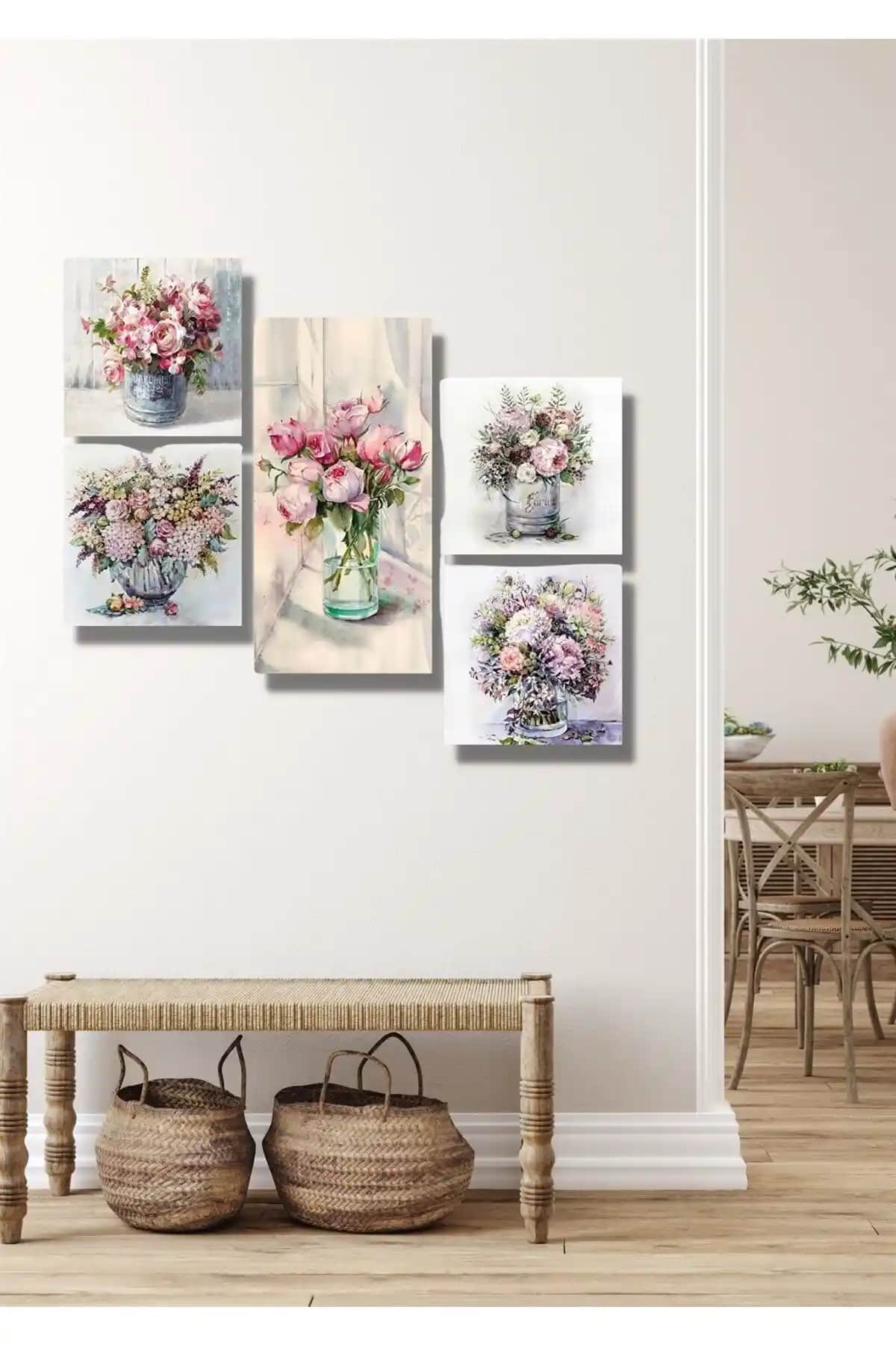 İki farklı NT Handmade tablo seti ile iç mekan dekorasyonunuza renk katın