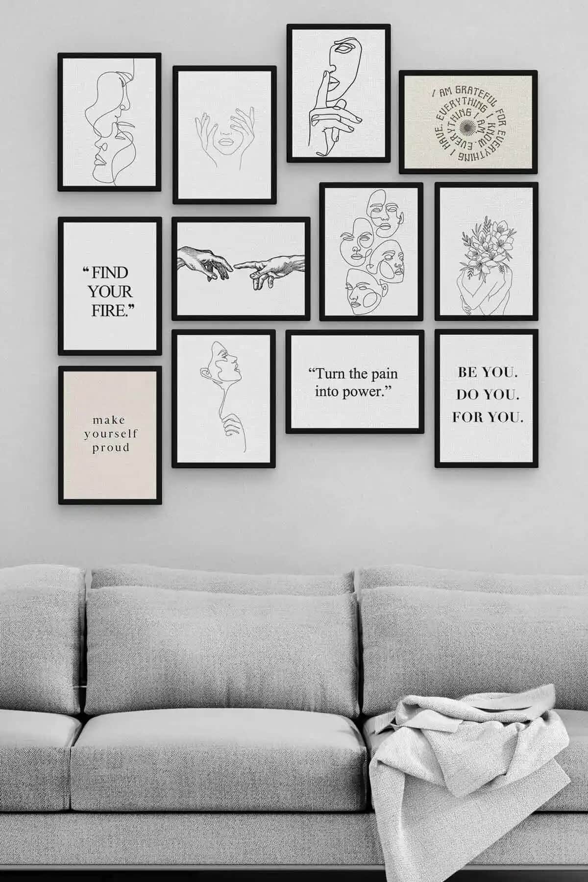 İki MDF Tablo Setinin Detaylı Karşılaştırması ve Dekorasyon İçin Uygun Seçenekler