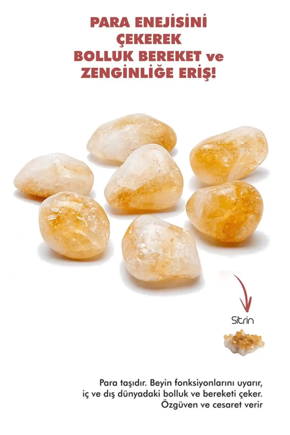 Küçük Boyutlu Sertifikalı Sitrin Taşı ile Doğal ve Şık Aksesuarlar