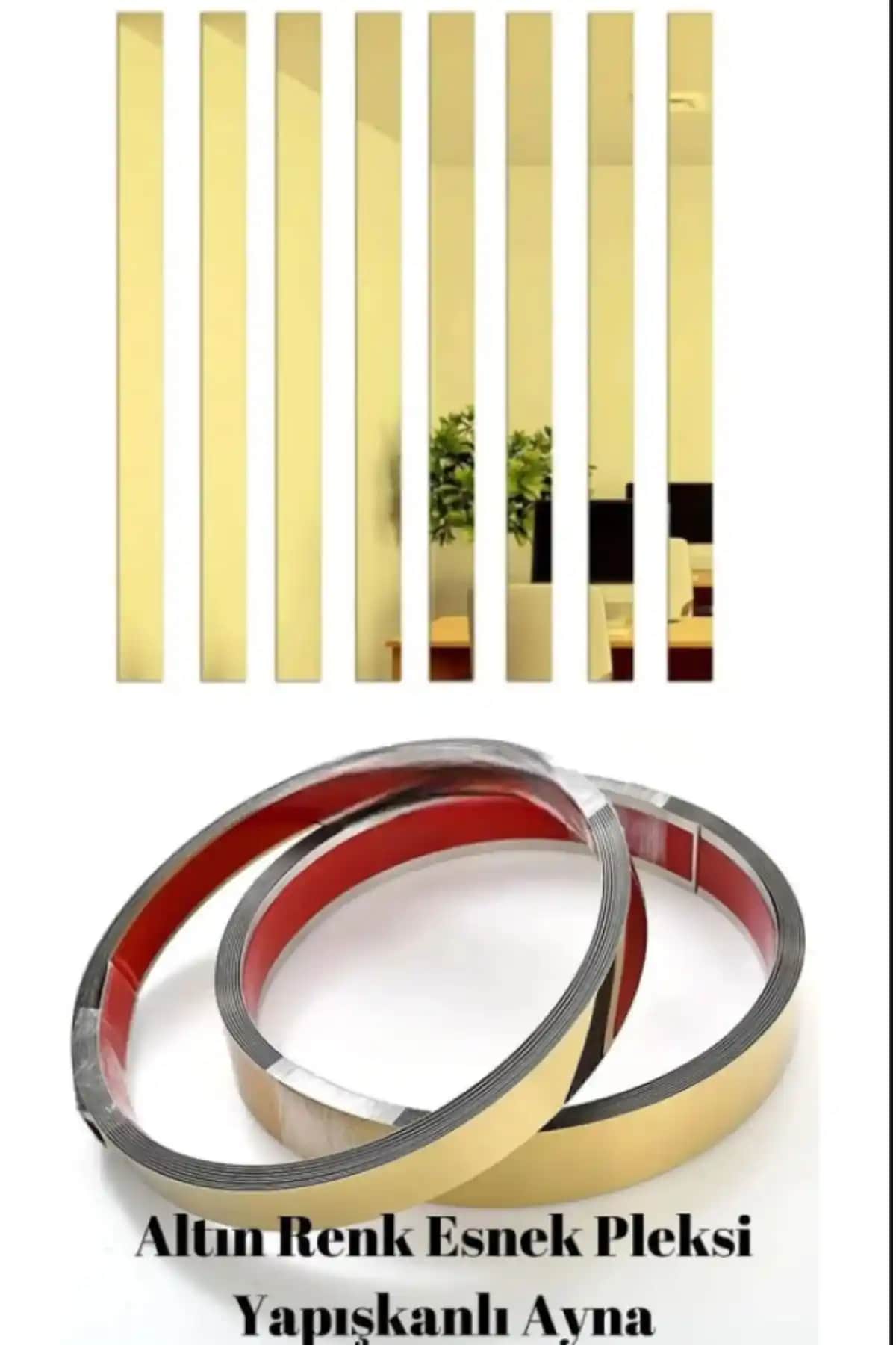 Kurtulan Lazer Tasarım Kendinden Yapışkanlı Pleksi Ayna Modern ve Şık Mekanlar İçin