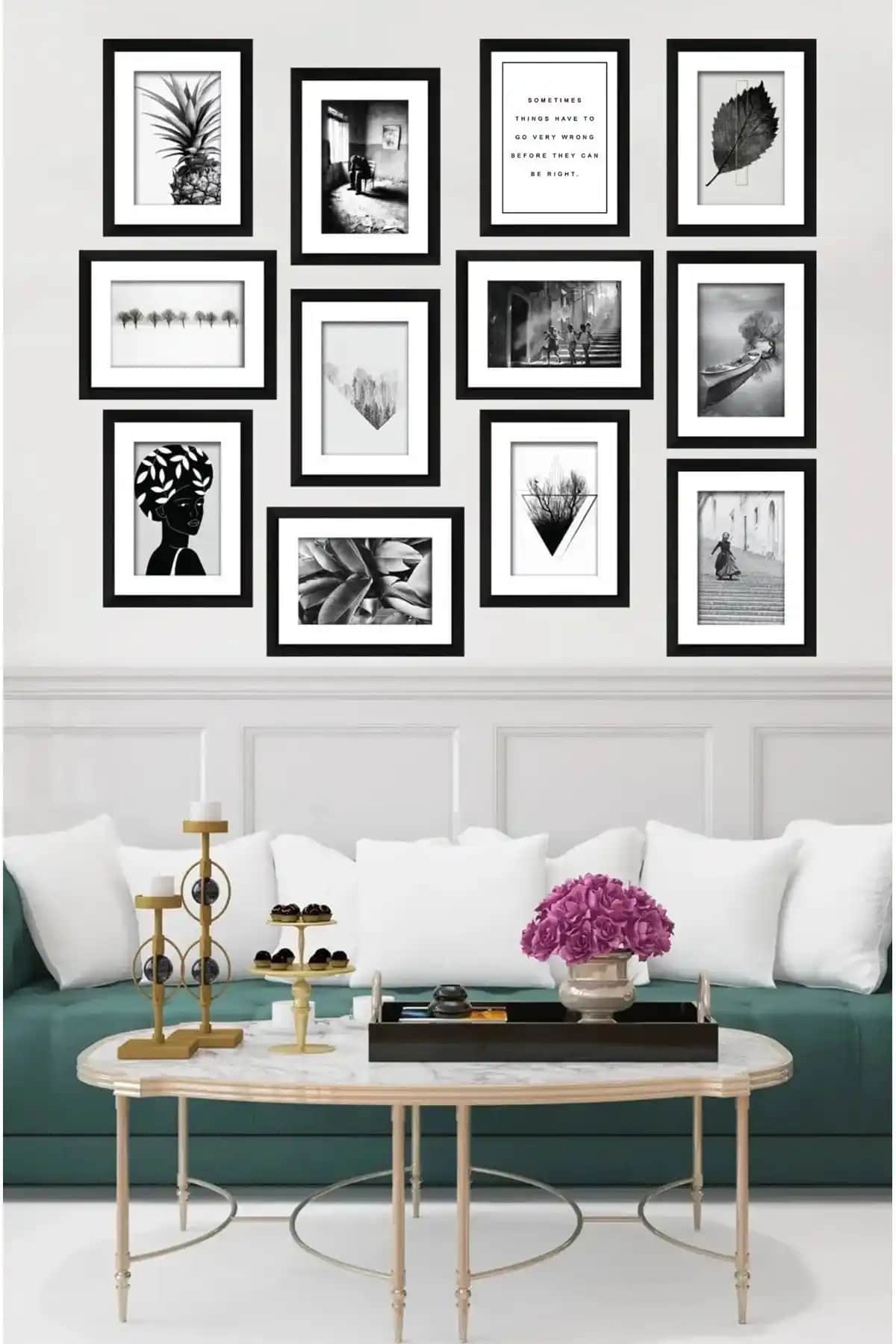 KutuTR Dekorize MDF Tablo Seti Modern ve Şık Duvar Dekorasyonu Çözümü