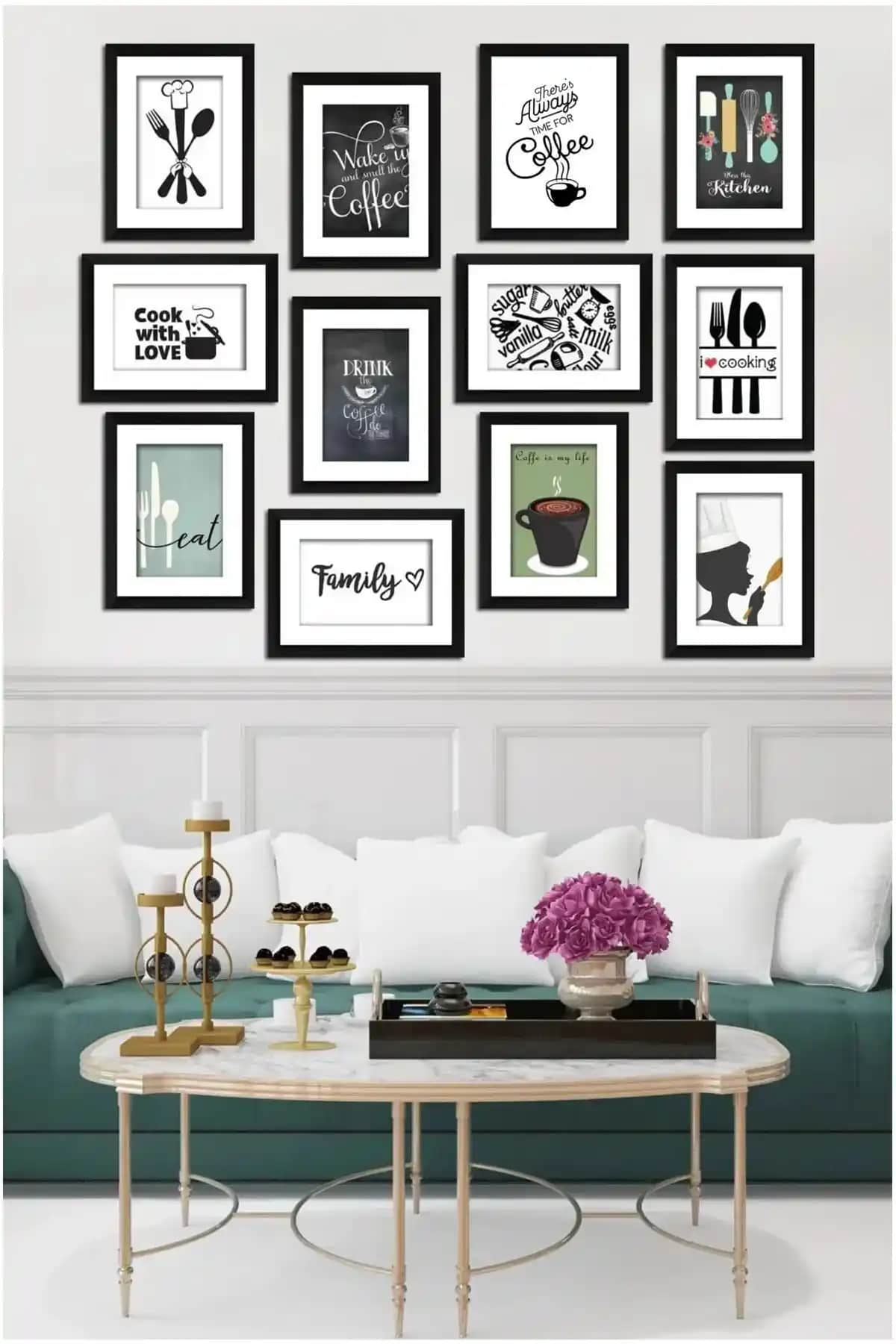 KutuTR Dekorize MDF ve S&S VİP Mutfak Tablo Setleri Karşılaştırması