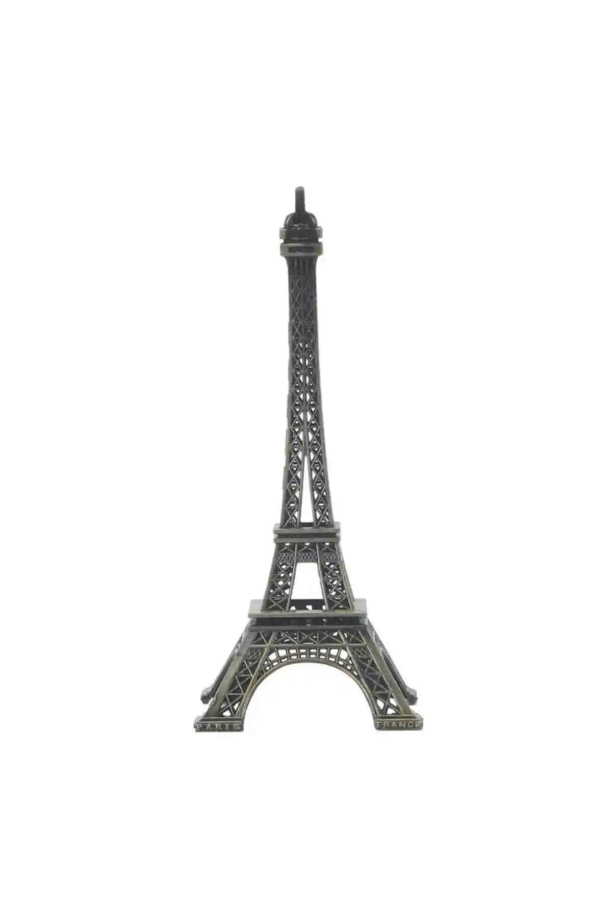 Metal Eyfel Kulesi Dekoratif Obje Modern Tasarım ve Uzun Ömürlü Kullanım