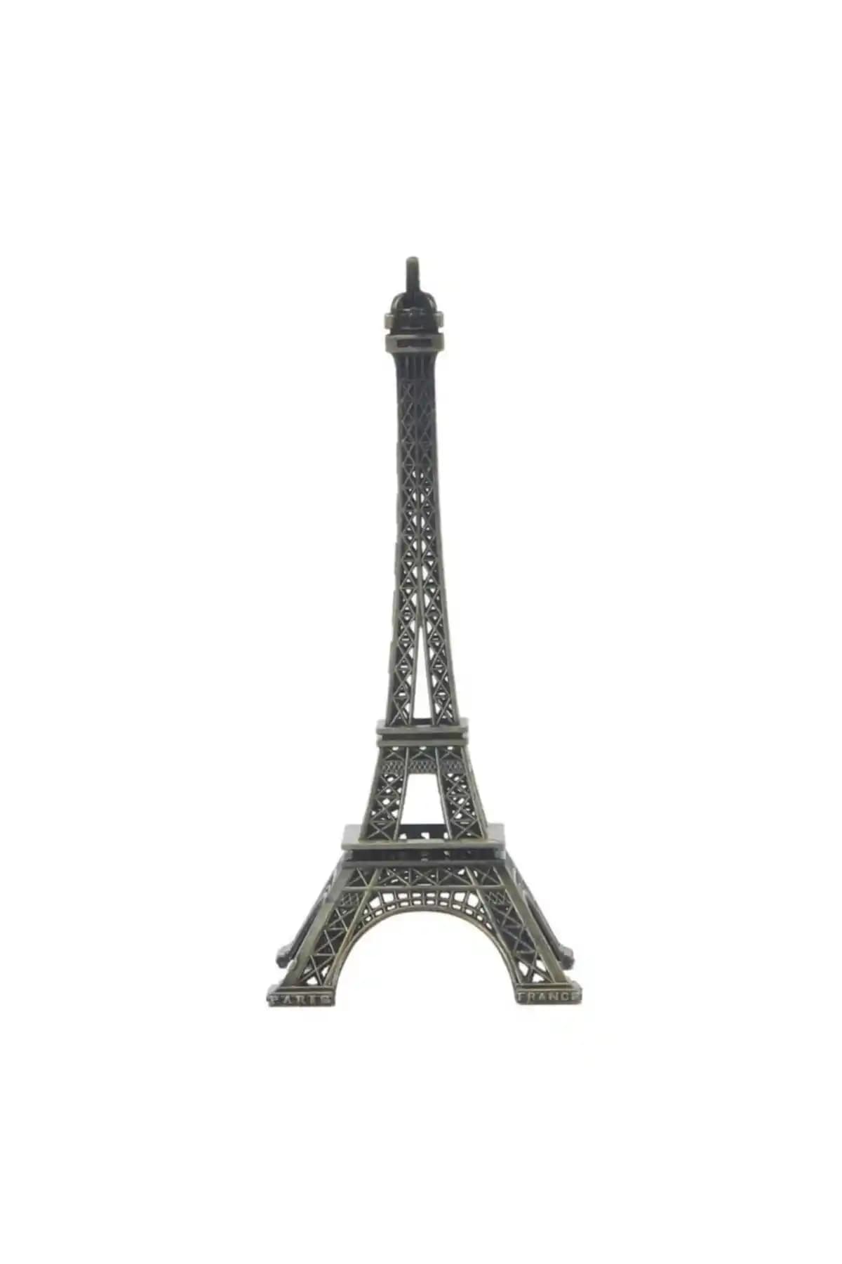 Metal Eyfel Kulesi Dekoratif Obje Modern Tasarım ve Uzun Ömürlü Kullanım
