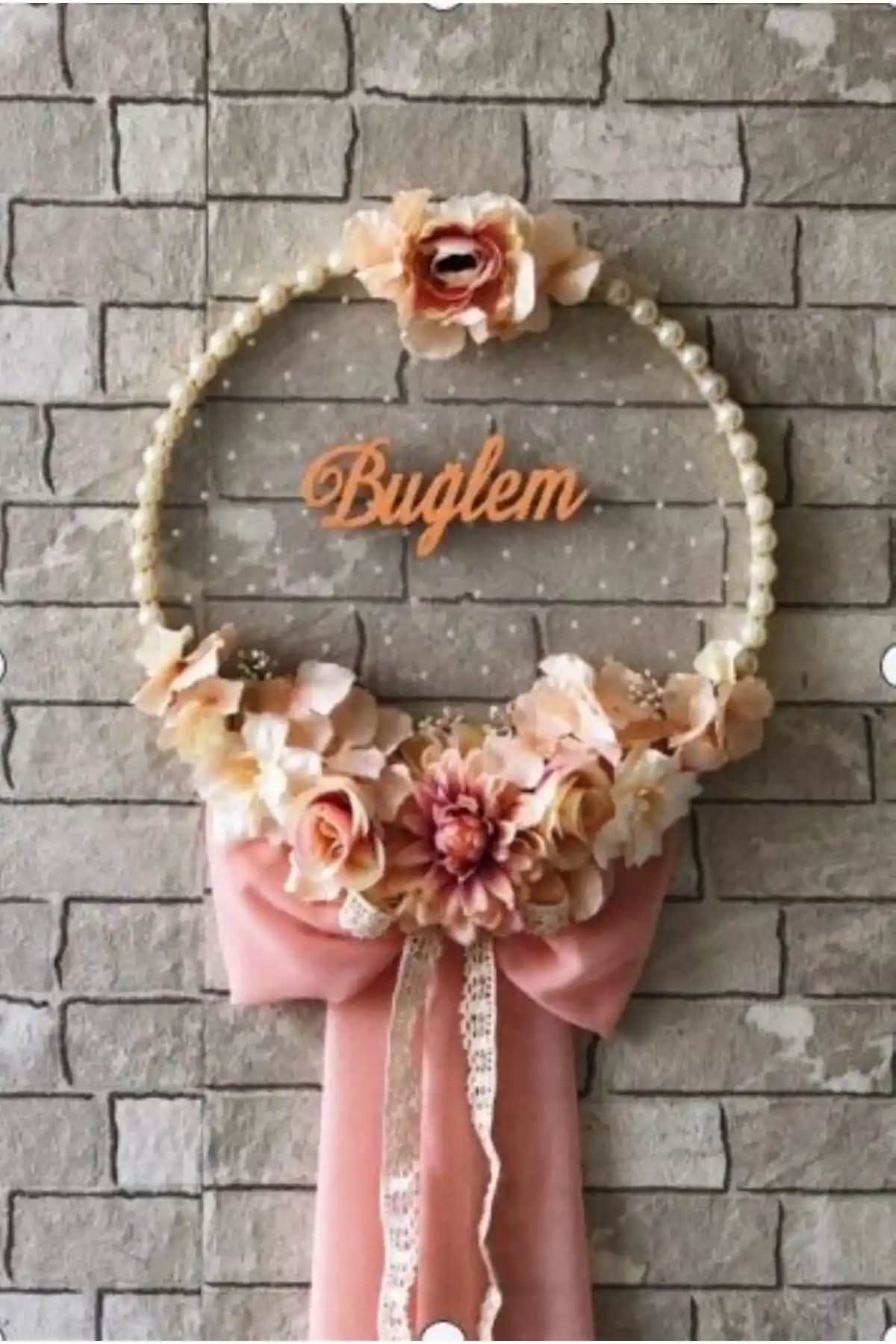 Moshi Design Bebek Kapı Süsü: Özelleştirilebilir ve Şık Bebek Odası Dekorasyonu