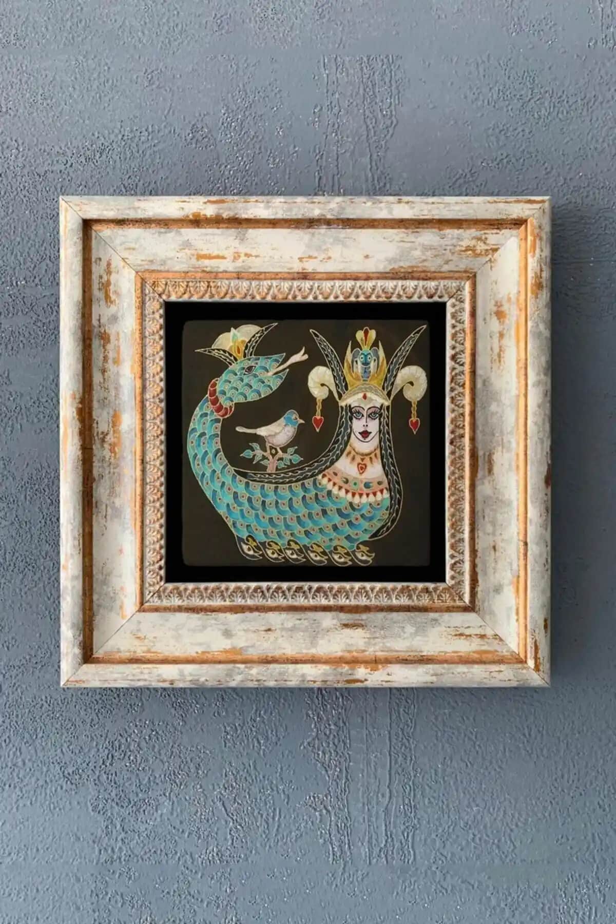 Oscar Stone Decor Şahmeran Tablo ile Evde Sanat ve Doğallık Bir Arada