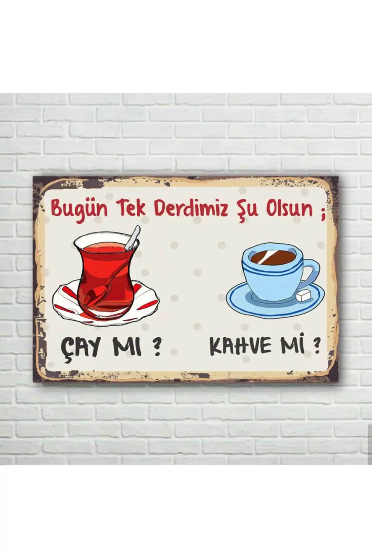 Retro Ahşap Poster ile Evinize Nostaljik ve Modern Dokunuşlar Katın