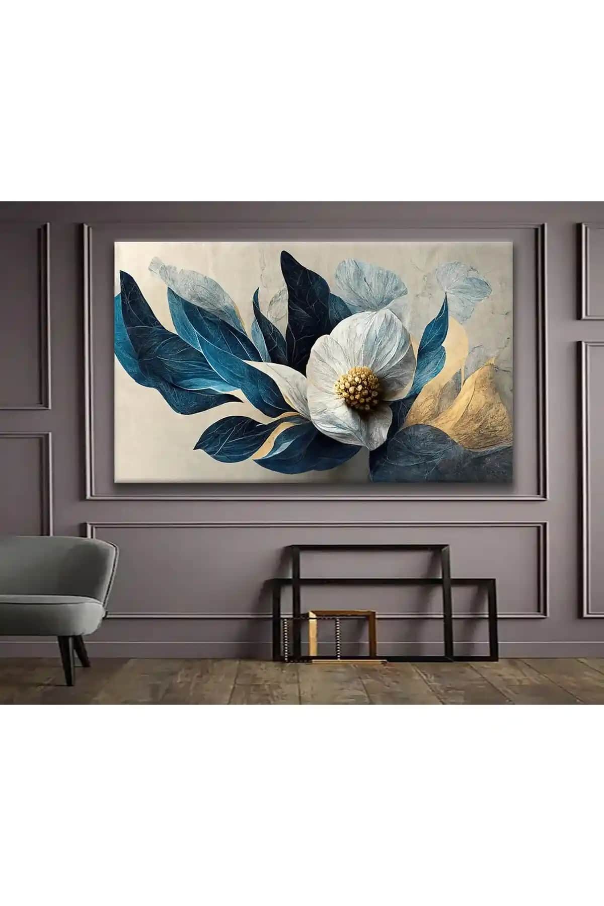 Sebenta Kanvas Tabloları: Cennet Çiçeği ve Soyut Tasarım Karşılaştırması