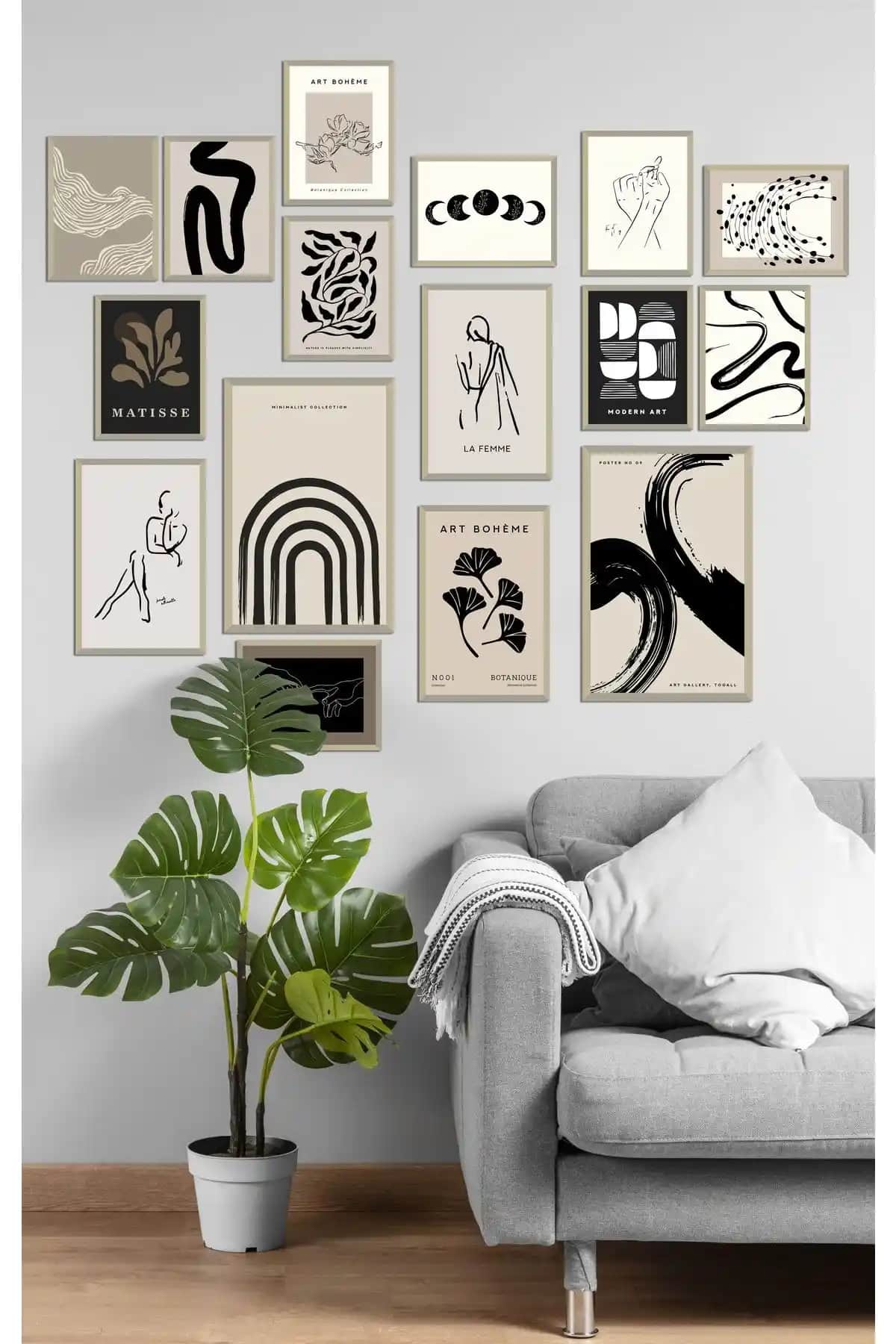 Tooall Modern Galeri Duvar Seti ve MDF Tablo Karşılaştırması: Hangi Ürün Daha Uygun