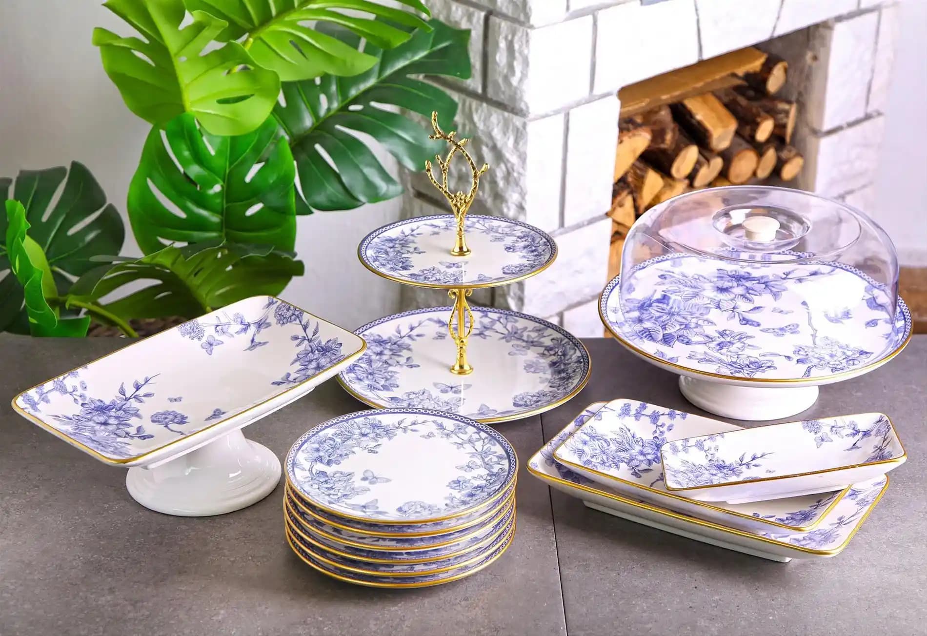 13 Parça Pasta Sunum Setleri ile Dekorasyon ve Mobilyada Şıklığın Anahtarı