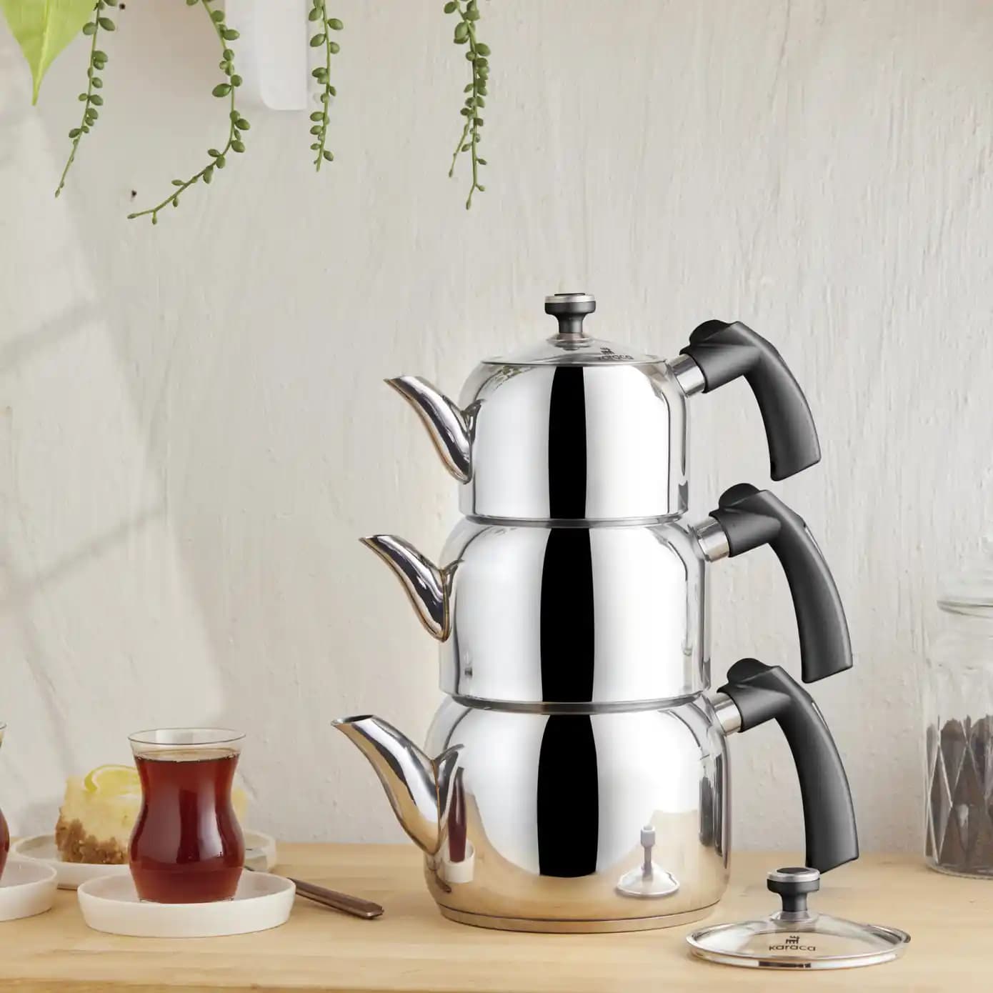 3'lü Çaydanlık Takımları: Estetik ve Fonksiyonellik Sunan Modern Çay Setleri