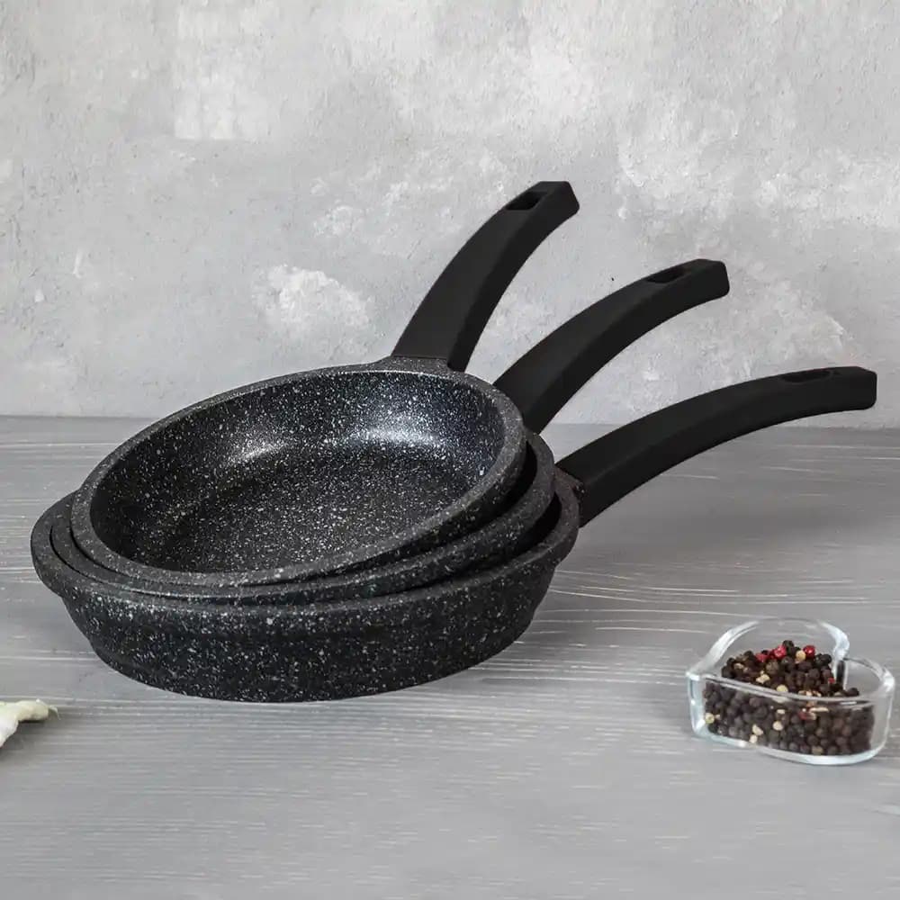 3 Lü Granit Tava Setleriyle Mutfakta Sağlıklı ve Estetik Pişirme Deneyimi