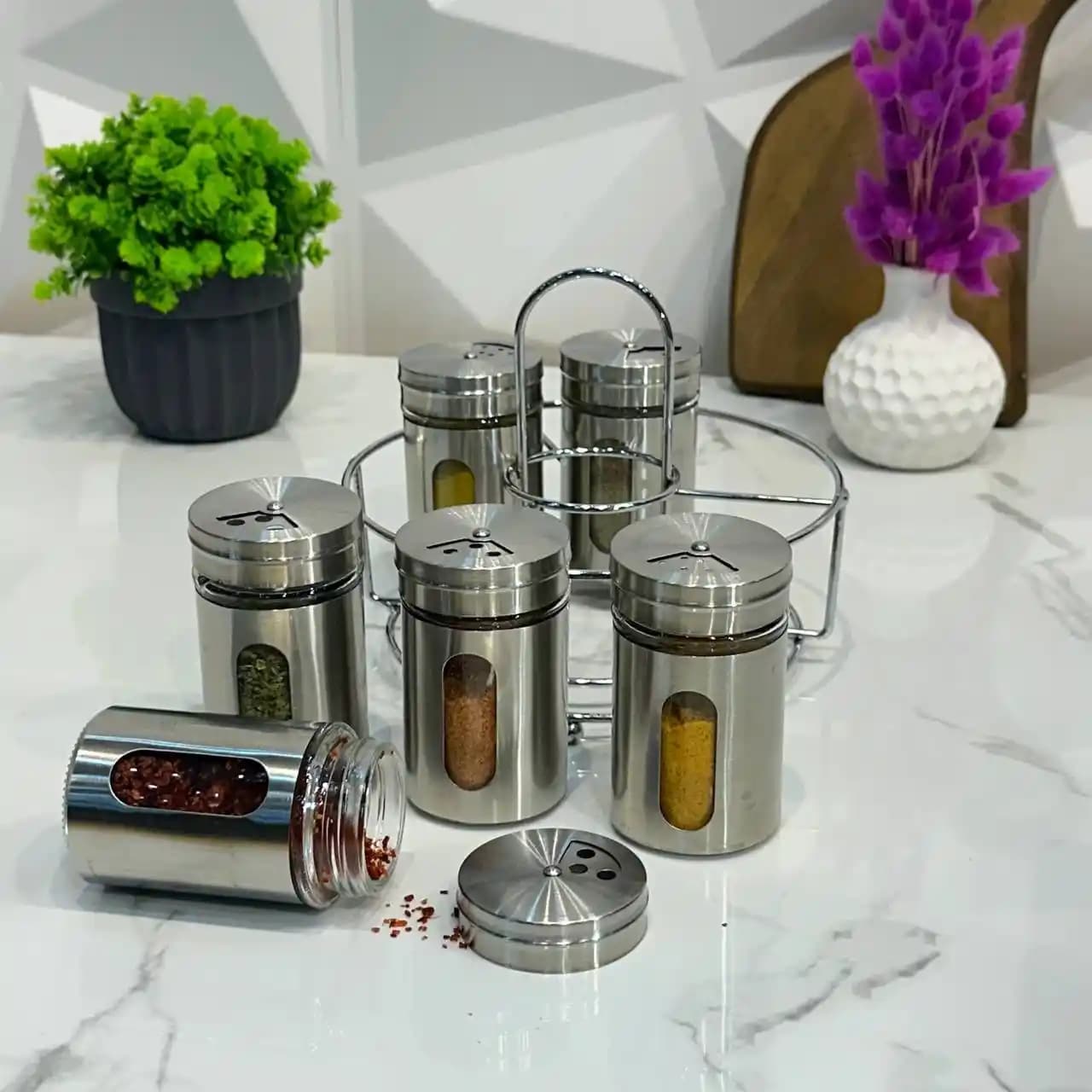 6'lı Baharat Takımlarıyla Mutfak Dekorasyonunuzu Geliştirin ve Düzenli Tutun