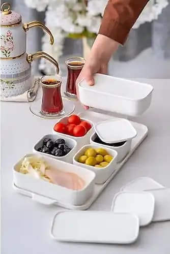 6'lı Kahvaltılık Takımların Dekorasyondaki Yeri ve Seçim Rehberi