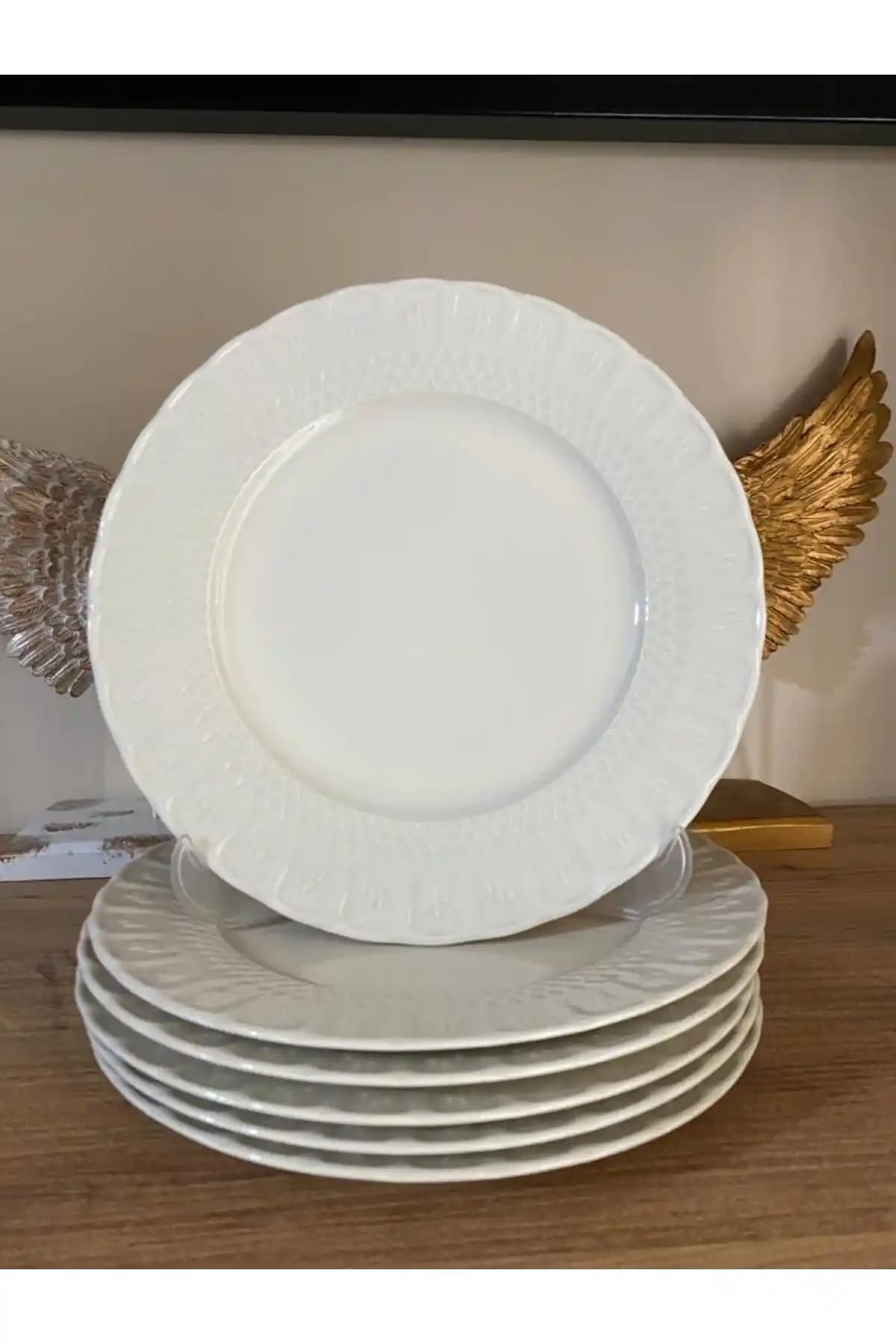 6'lı Pasta Tabağı Setleri ile Sofralarınıza Şıklık ve Zarafet Katın