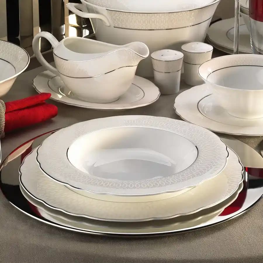 84 Parça Yemek Takımı Seçenekleri ile Şık ve Pratik Mutfak Dekorasyonu