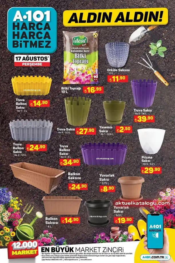 A101 Dekorasyon ve Mobilya Kategorisinde Uygun Fiyatlı Saksı Seçenekleri ve Dekorasyon İpuçları