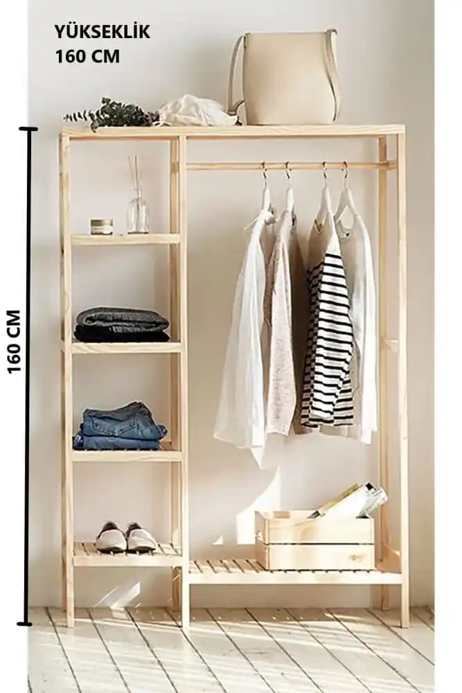 Açık Elbise Askısı Dekorasyonda Estetik ve Fonksiyonel Çözüm Önerileri