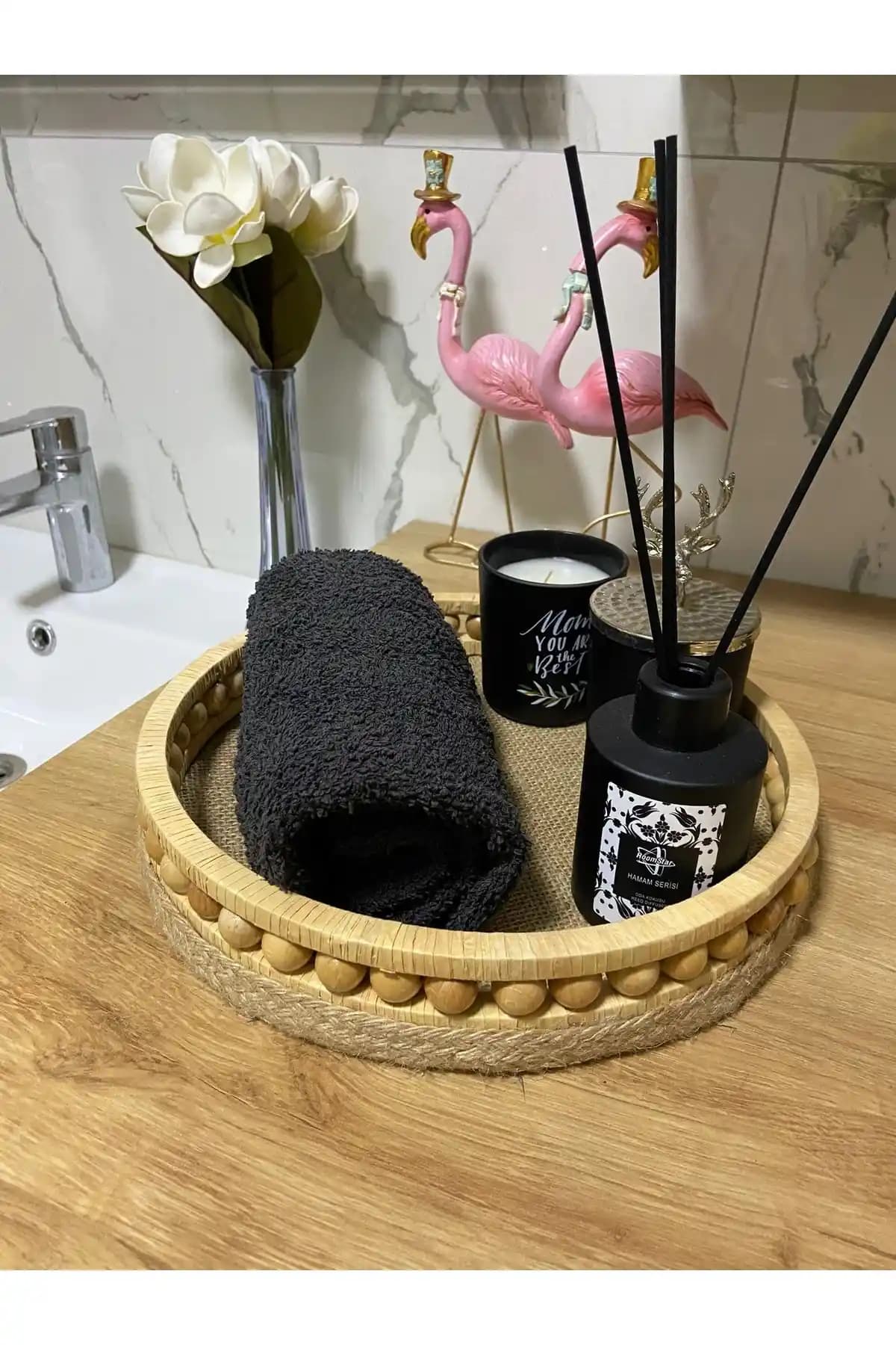 Ahşap Banyo Aksesuarlarıyla Sıcak ve Doğal Bir Dekorasyon Yaratmanın Yolları