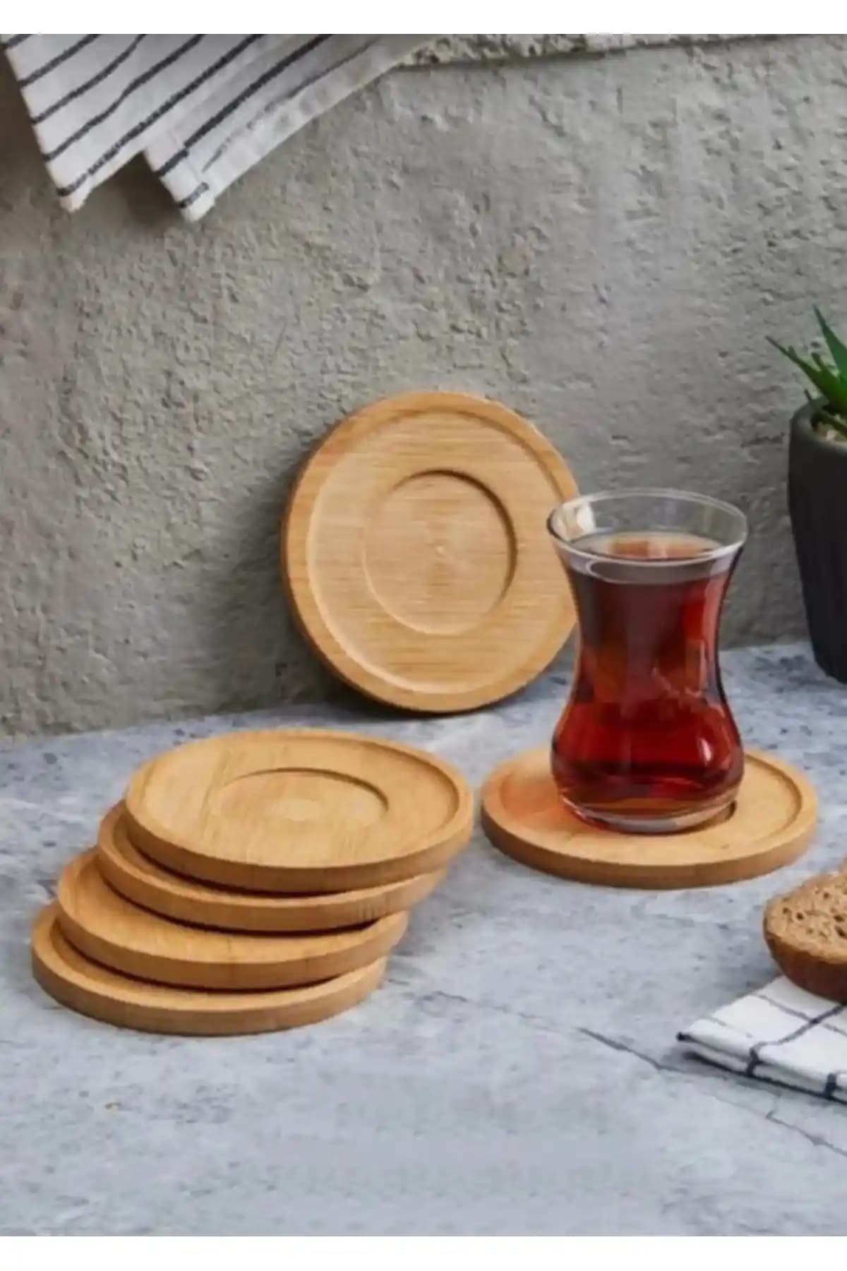Ahşap Çay Altlıklarıyla Dekorasyonunuza Zarif ve Fonksiyonel Dokunuşlar Ekleyin