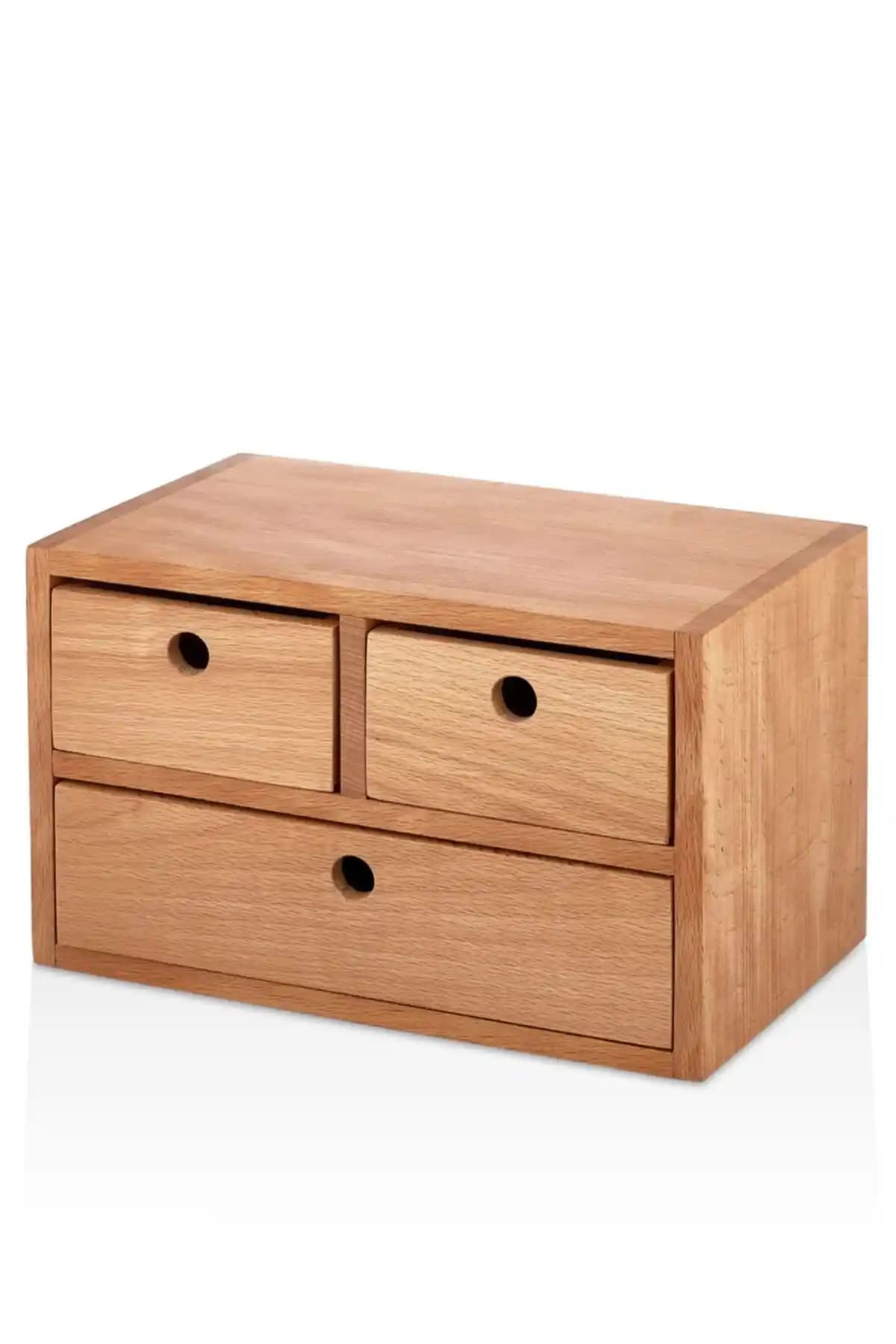 Ahşap Çekmeceli Organizer ile Dekorasyonda Şıklık ve Fonksiyonellik Sağlayan Çözümler