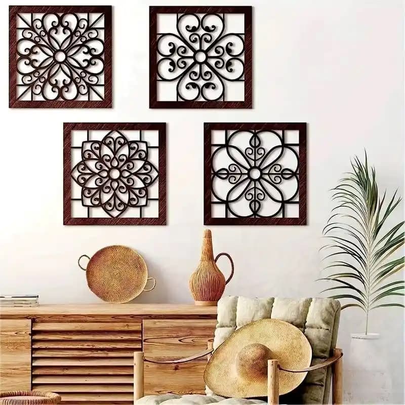 Ahşap Duvar Süsleri: Modern ve Rustik Tasarımlarla Dekorasyonunuza Doğal Şıklık Katın