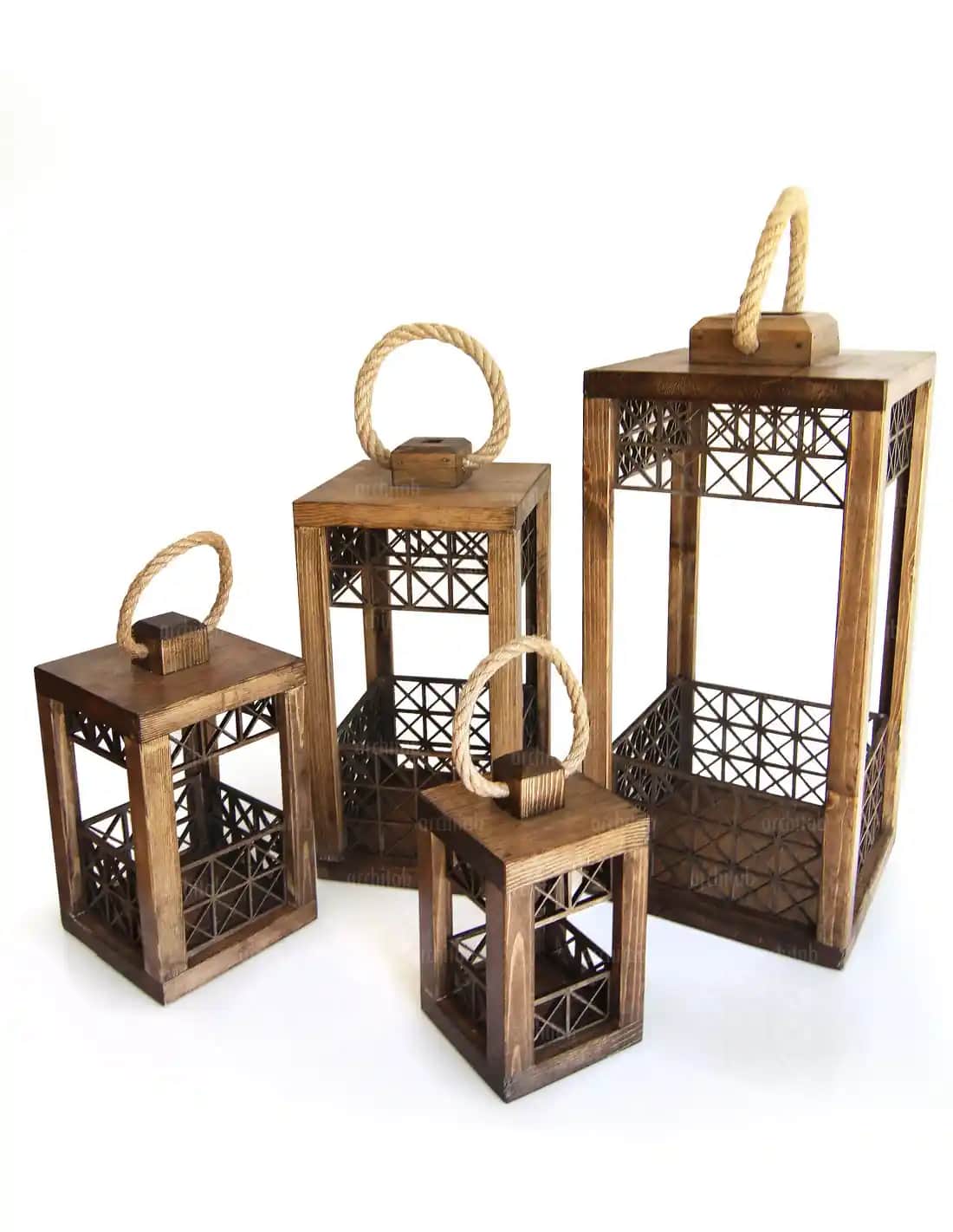 Ahşap Fenerler ile Dekorasyonda Doğal ve Sıcak Atmosfer Yaratmanın Yolları