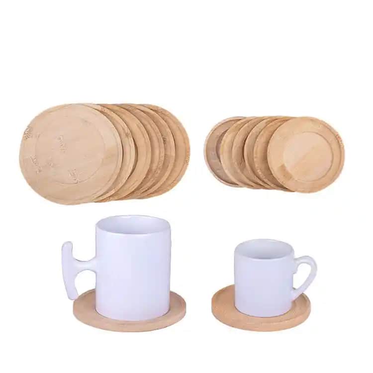 Ahşap fincan altlıkları ile doğal ve şık dekorasyon çözümleri arayanlara uygun seçenekler