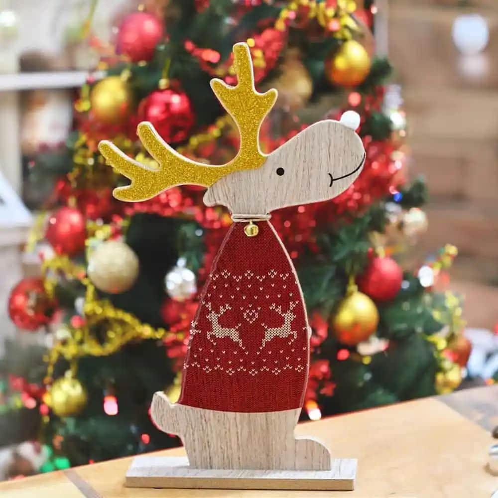 Ahşap Geyik Dekorasyonu: Doğal ve Estetik Bir Dekoratif Unsur Olarak Kullanımı