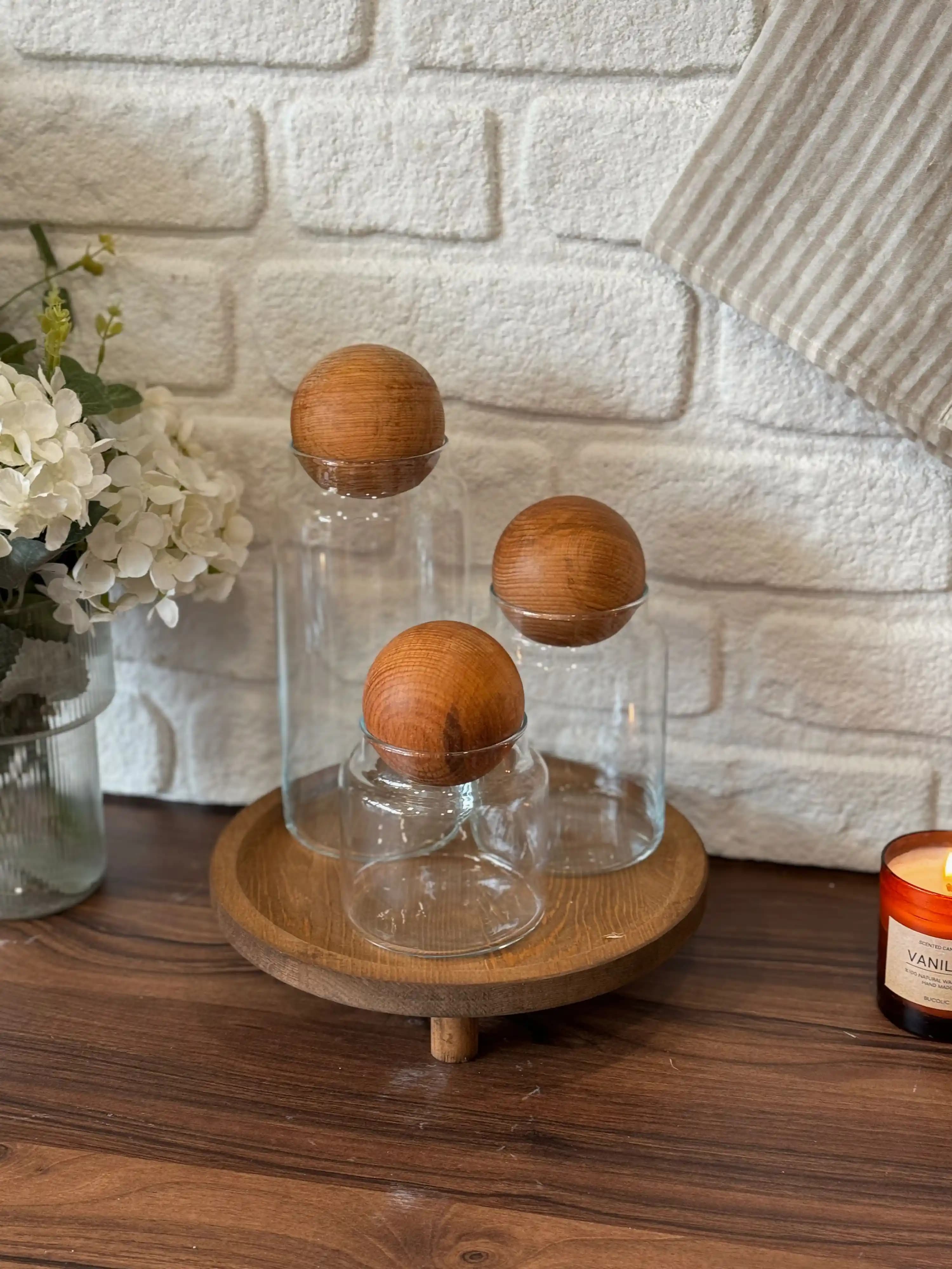 Ahşap Kavanozlar ile Doğal ve Şık Dekorasyon Çözümleri Rehberi