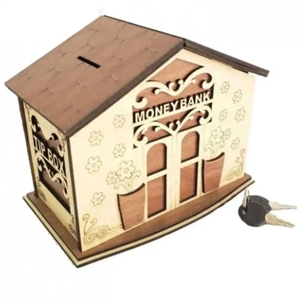 Ahşap Kumbara Dekorasyonunda Doğal ve Şık Bir Detay Olarak Kullanımı