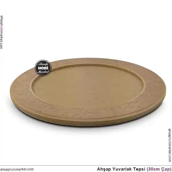 Ahşap Yuvarlak Tepsiler: Dekoratif ve Çok Amaçlı Mobilya Aksesuarları