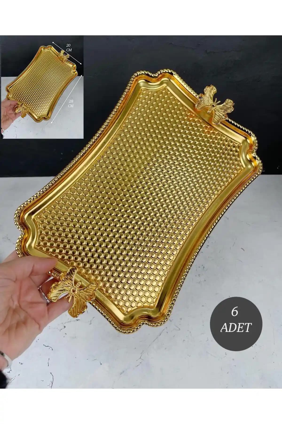 Altın Tepsisi Dekorasyonda Zarafet ve Şıklığın Modern Kullanım Rehberi