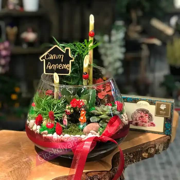 Anneler Günü İçin Kalıcı ve Anlamlı Teraryum Dekorasyon Fikirleri