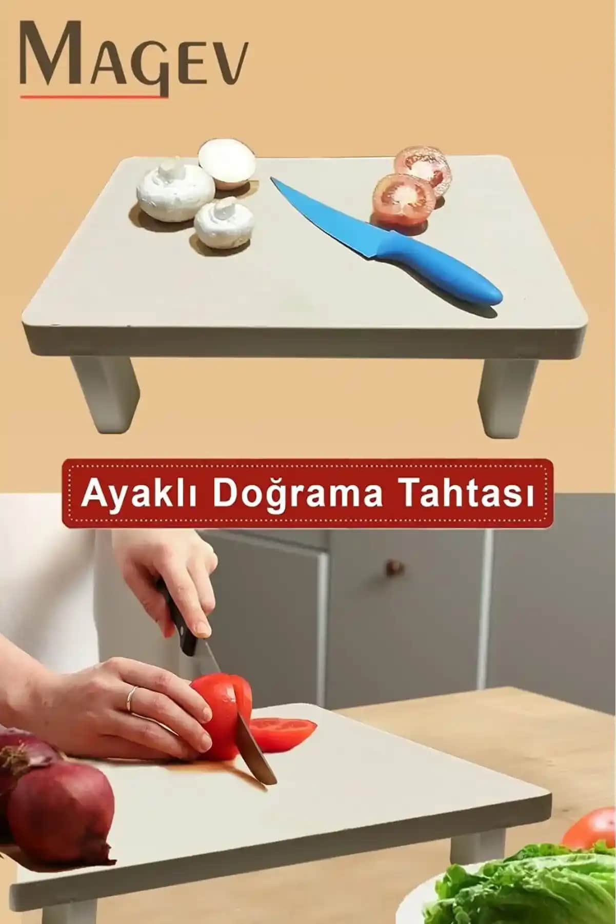 Ayaklı Kesme Tahtası Seçenekleri ve Mutfak Dekorasyonunda Kullanım İpuçları