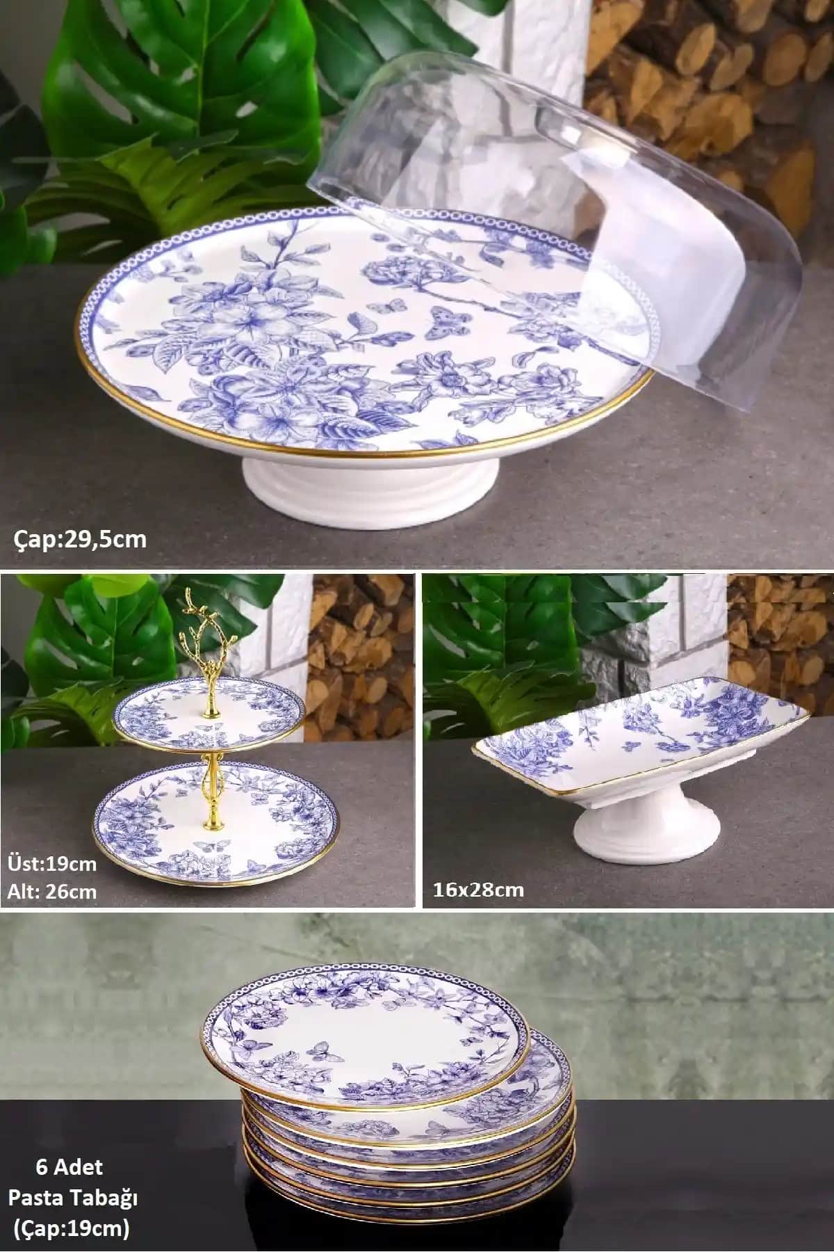 Ayaklı Pasta Sunum Tabağı Seçenekleri ve Dekorasyon İpuçları