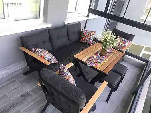 Balkon Çay Setleri ile Şık ve Fonksiyonel Balkon Dekorasyonu Nasıl Yapılır