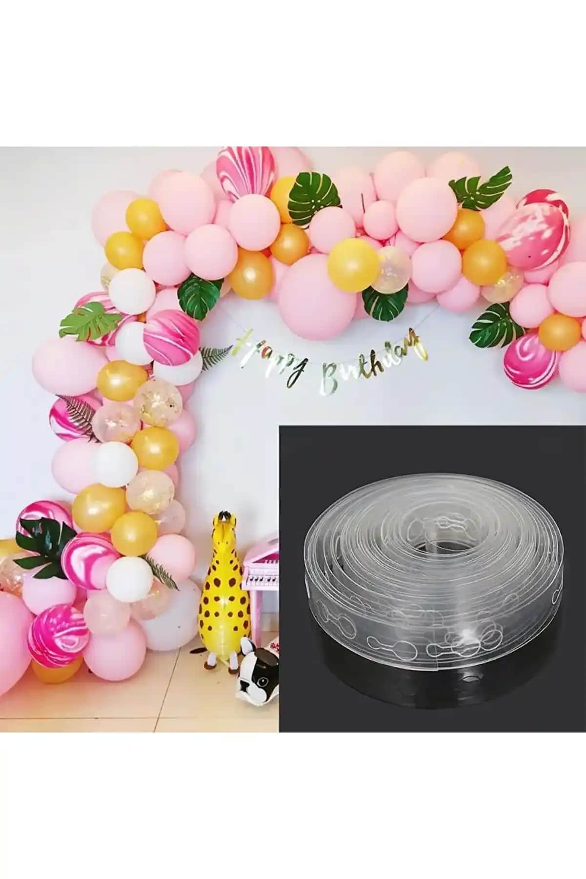 Balon Zinciri Dekorasyonları: Renkli ve Eğlenceli Mekân Süsleme Fikirleri