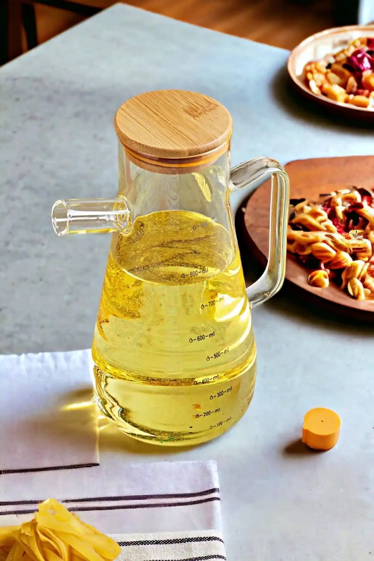 Bambu Cam Yağdanlık ile Sürdürülebilir ve Estetik Mutfak Dekorasyonu Rehberi