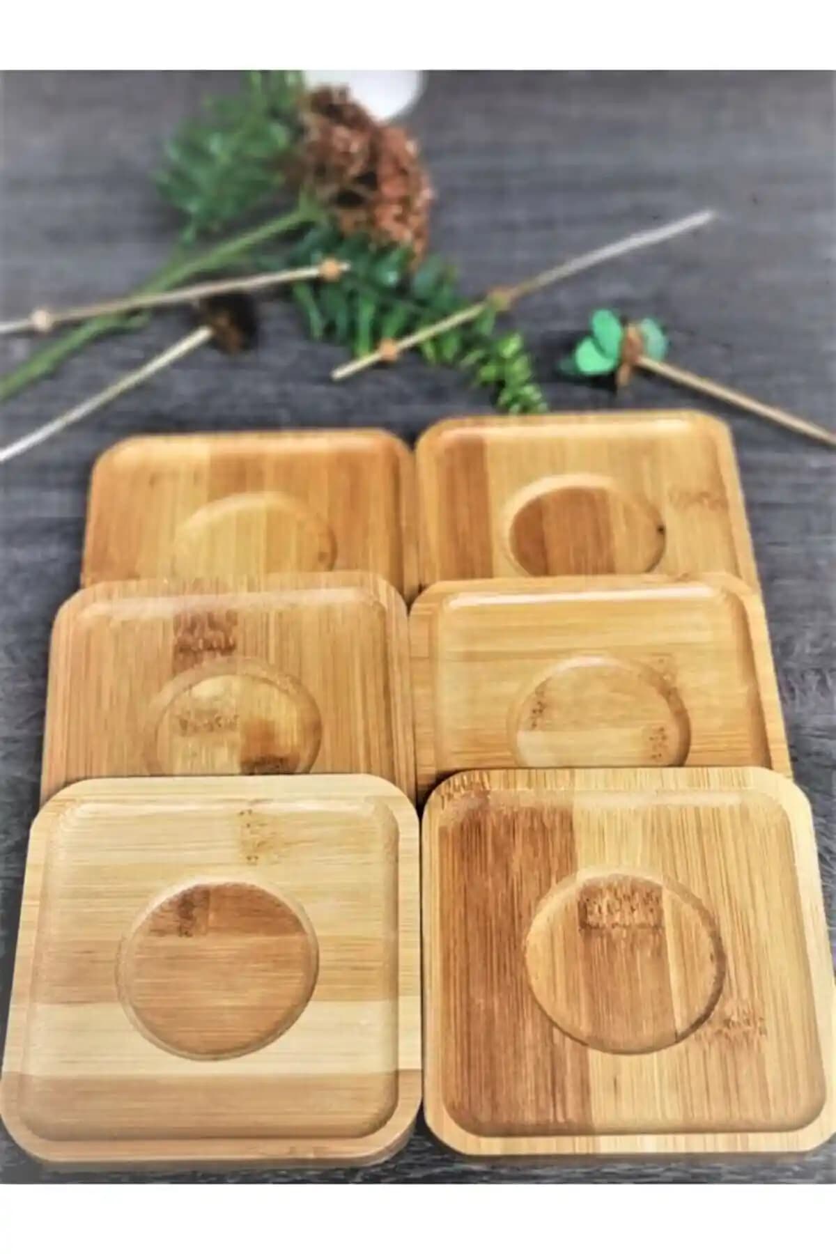 Bambu Fincan Altlıkları ile Doğal ve Estetik Dekorasyon Çözümleri