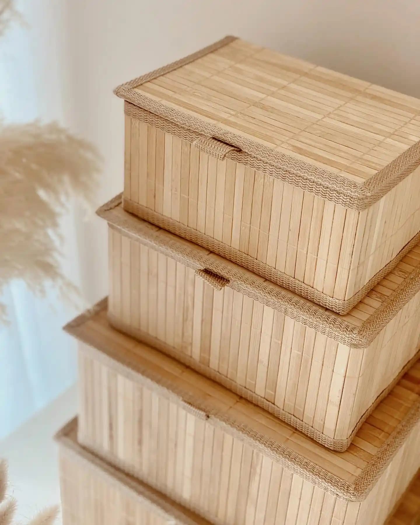 Bambu Kapaklı Kutular ile Doğal ve Şık Dekorasyon Çözümleri