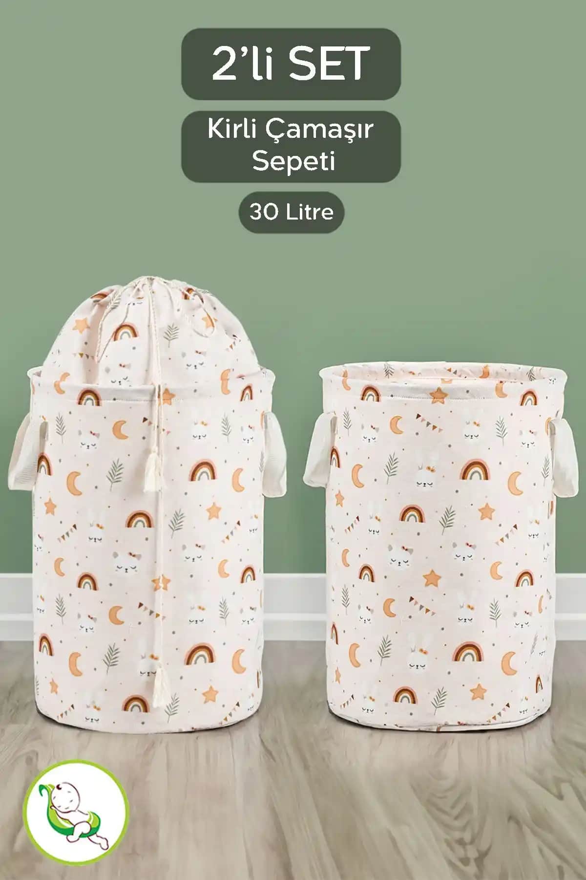 Bebek Çamaşır Sepetleri: Pratik ve Dekoratif Çözümlerle Bebek Odası Düzeni