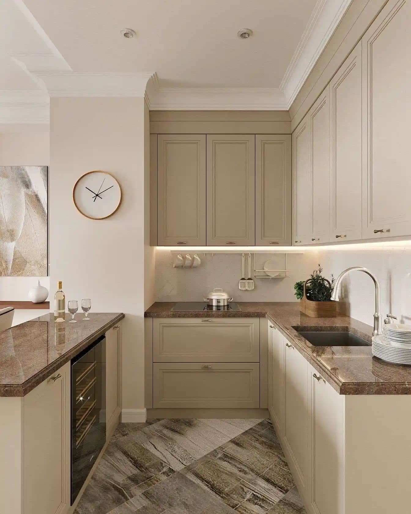 Bej Mutfak Dekorasyonu: Zarafet ve Sadelik İçin Modern ve Fonksiyonel Tasarım İpuçları