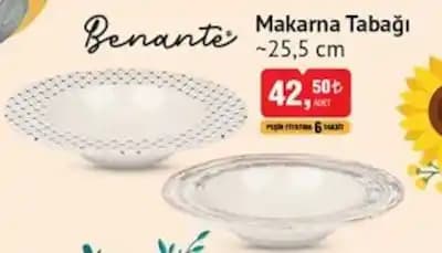 Benante Makarna Tabağı ile Dekorasyonda Şıklık ve Fonksiyonellik Sağlama Rehberi