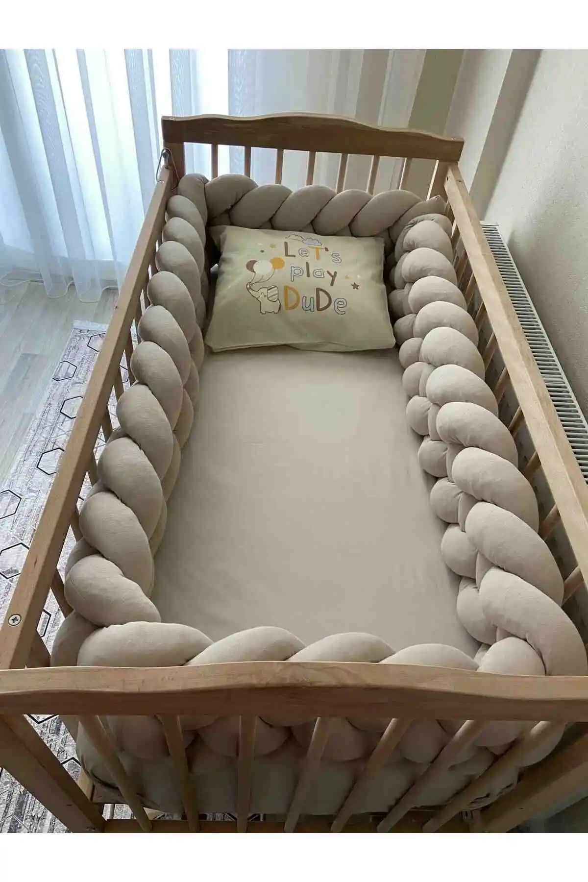 Beşik Kenarı Koruyucu Seçimi ve Dekorasyon Uyumuyla Güvenli Bebek Odası