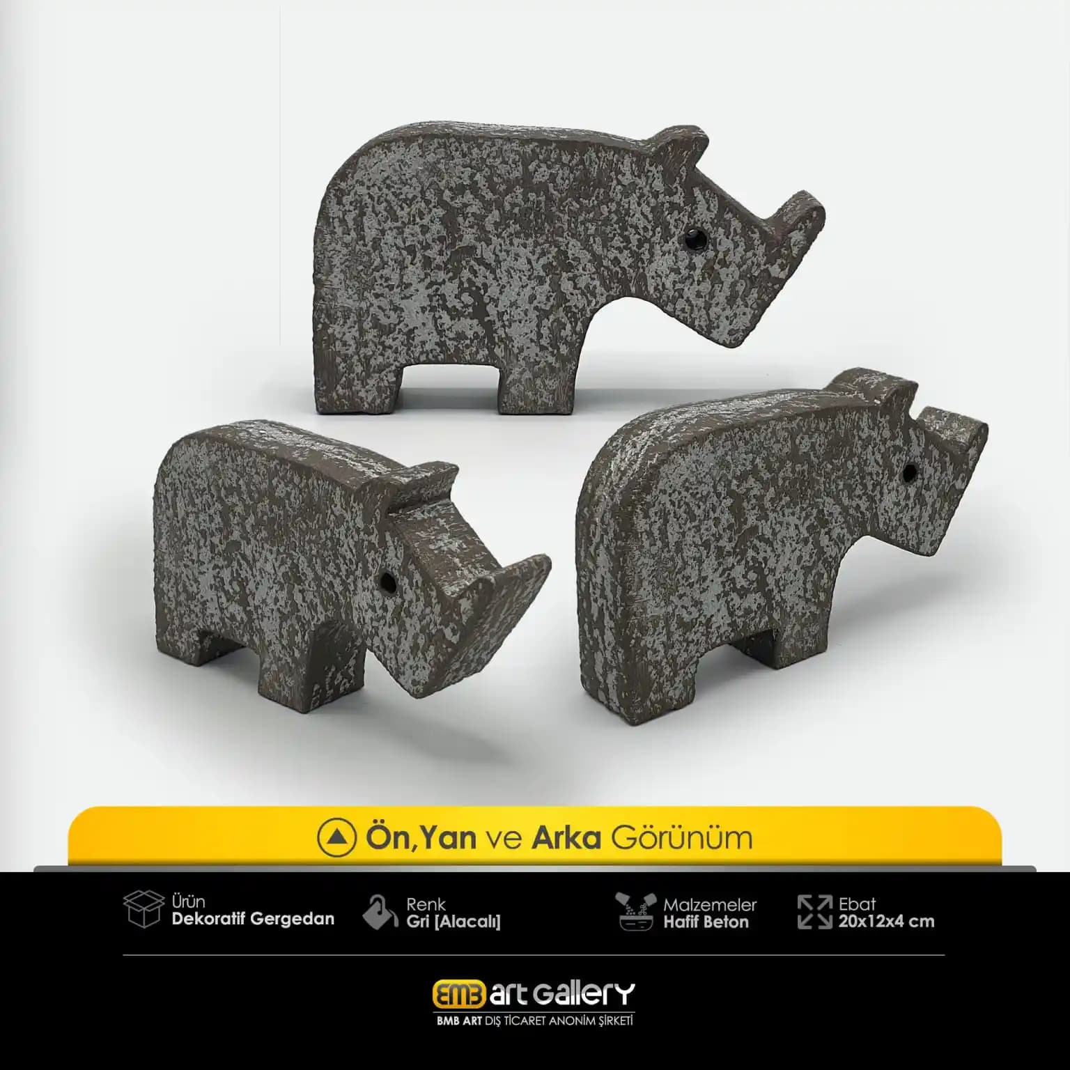 Beton Objelerin Dekorasyonda Yükselişi: Modern ve Dayanıklı Tasarımlar