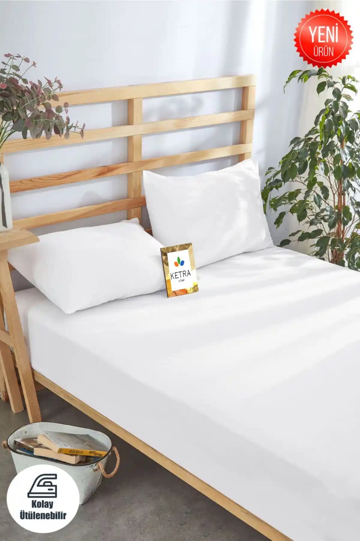 Beyaz Lastikli Çarşaflar: Yatak Odası Dekorasyonunda Konfor ve Şıklık Artırıcı Seçenekler